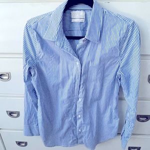 J. Crew slim fit stretch cotton poplin button down shirt